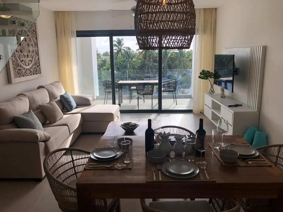 Hermoso Penthouse A Solo Pasos De La Playa 蓬塔卡纳